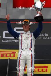 Race 2, Ralph Boschung (SUI) Koiranen GP race winner 03.07.2016. GP3 Series, Rd 2, Spielberg, Austria, Sunday.