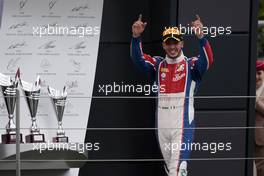 Race 2, Antonio Fuoco (ITA) Trident race winner 10.07.2016. GP3 Series, Rd 3, Silverstone, England, Sunday.