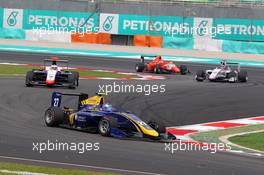 Race 1, Jake Hughes (GBR) DAMS 01.10.2016. GP3 Series, Rd 8, Sepang, Malaysia, Saturday.
