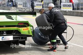 #63 GRT Grasser-Racing-Team, Lamborghini Huracán GT3: Rolf Ineichen, Christian Engelhart.30.04.-01.05.2016, ADAC GT-Masters, Round 2, Sachsenring, Germany.