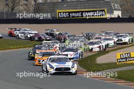 Start action.30.04.-01.05.2016, ADAC GT-Masters, Round 2, Sachsenring, Germany.
