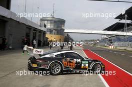#36 bigFM Racing Team Schütz Motorsport, Porsche 911 GT3 R: Marvin Dienst, Christopher Zanella. 03.-05.06.2016, ADAC GT-Masters, Round 3, Lausitzring, Germany.