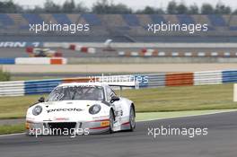#99 Precote Herberth Motorsport Porsche 911 GT3 R: Robert Renauer, Martin Ragginger. 03.-05.06.2016, ADAC GT-Masters, Round 3, Lausitzring, Germany.