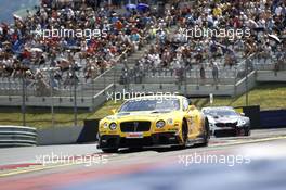 #7 Bentley Team ABT, Bentley Continental GT3: Daniel Abt, Jordan Lee Pepper. 22.-24.07.2016, ADAC GT-Masters, Round 4, Spielberg, Austria.