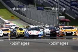 Start zum Rennen. 22.-24.07.2016, ADAC GT-Masters, Round 4, Spielberg, Austria.