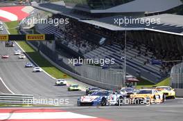 #77 Callaway Competition, Corvette C7 GT3: Jules Gounon, Daniel Keilwitz führt. 22.-24.07.2016, ADAC GT-Masters, Round 4, Spielberg, Austria.