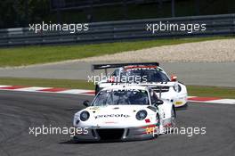 #99 Precote Herberth Motorsport Porsche 911 GT3 R: Robert Renauer, Martin Ragginger.05.-07.08.2016, ADAC GT-Masters, Round 5, Nürburgring, Germany.