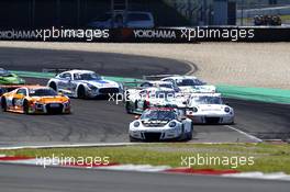Start of the race.05.-07.08.2016, ADAC GT-Masters, Round 5, Nürburgring, Germany.