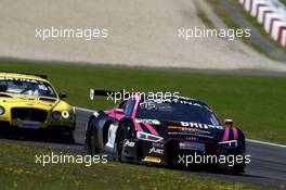 #44 Aust Motorsport, Audi R8 LMS: Mikaela Åhlin-Kottulinsky, Marco Bonanomi.05.-07.08.2016, ADAC GT-Masters, Round 5, Nürburgring, Germany.