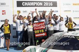 Champiuons 2016, #29 Montaplast by Land-Motorsport, Audi R8 LMS: Connor De Phillippi, Christopher Mies  30.09.-02.10.2016, ADAC GT-Masters, Round 7, Hockenheim, Germany.