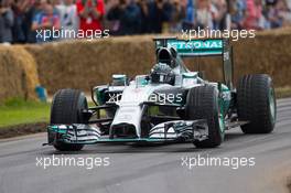Mercedes Benz F1 W05 Hybrid - Nico Rosberg 24-26.06.2016 Goodwood Festival of Speed, Goodwood, England