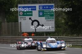 47, KCMG, ORECA 05 - Nissan, Tsugio Matsuda, Matt Howson, Richard Bradley, 05.06.2016. Le Mans 24 Hours Test Day, Le Mans, France.