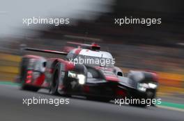 7, Audi Sport Team Joest, Audi R18 e-tron quattro, Andre Lotterer, Benoit Treluyer, Marcel Fassler, 05.06.2016. Le Mans 24 Hours Test Day, Le Mans, France.