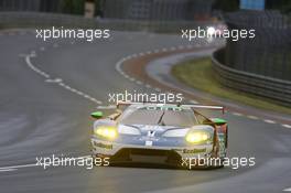 #66 Ford Chip Ganassi Racing Ford GT: Olivier Pla, Stefan Mücke, Billy Johnson. 15.06.2015. Le Mans 24 Hour, Le Mans, France.