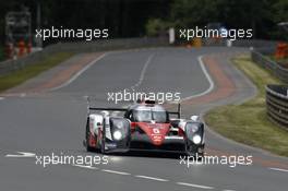 #5 Toyota Racing Toyota TS050 Hybrid: Anthony Davidson, Sébastien Buemi, Kazuki Nakajima. 15.06.2015. Le Mans 24 Hour, Le Mans, France.
