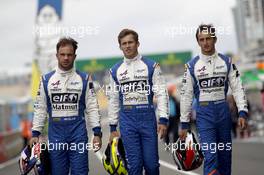 #36 Signatech Alpine A460: Gustavo Menezes, Nicolas Lapierre, Stéphane Richelmi. 14.06.2015. Le Mans 24 Hour, Le Mans, France.