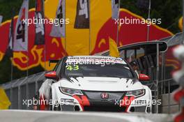 04.06.2016 - Harald Proczyk (AUT) Honda Civic TCR, WestCoast Racing 04-05.06.2016 TCR International Series, Round 5, Salzburgring, Salzburgr, Austria