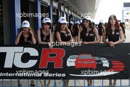 Race 2, Grid Girls 28.08.2016. TCR International Series, Rd 8, Buriram, Thailand, Sunday.