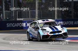 Race2, Martin Cao Hongwei (CHN) Ford Focus TCR, FRD Racing Team 18.09.2016. TCR International Series, Rd 9, Marina Bay Street Circuit, Singapore, Sunday.