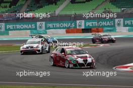 Race 2, Mario Ferraris (ITA) Alfa Romeo Giulietta TCR, Mulsanne Racing 02.10.2016. TCR International Series, Rd 10, Sepang, Malaysia, Sunday.