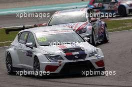 Race 2, Loris Hezemans (NED) SEAT Leon Cup Racer, Target Competition 02.10.2016. TCR International Series, Rd 10, Sepang, Malaysia, Sunday.