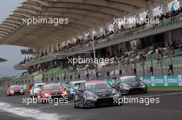 Race 2, Mat'o Homola (SVK) Seat Leon, B3 Racing Team Hungary 02.10.2016. TCR International Series, Rd 10, Sepang, Malaysia, Sunday.