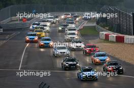 Start of the third group 25.06.2016. VLN 47. Adenauer ADAC Deutsche Payment-Trophy, Round 3, Nurburgring, Germany.  This image is copyright free for editorial use © BMW AG 