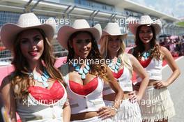 Grid girls. 17.09.2016. FIA World Endurance Championship, Rd 6, 6 Hours of Circuit of the Americas, Austin, Texas, USA.