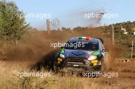22.04.2016 - Lorenzo Bertelli (ITA)-Simone Scattolin (ITA) Ford Fiesta RS WRC, FWRT 21-24.04.2016 FIA World Rally Championship 2016, Rd 4, Rally Argentina, Villa Carlos Paz, Argentina