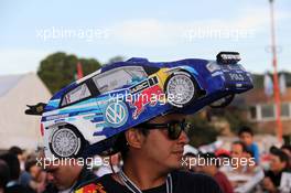 23.04.2016 - A fan 21-24.04.2016 FIA World Rally Championship 2016, Rd 4, Rally Argentina, Villa Carlos Paz, Argentina