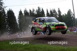 Valery Gorban (UKR) Volodymyr Korsia (UKR), Mini Cooper WRC 28-31.07.2016. FIA World Rally Championship 2016, Rd 8, Rally Finland, Jyvaskyla, Finland.