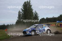 Marcos Ligato (ARG) Ruben Garcia (ARG), Citroen DS3 WRC 28-31.07.2016. FIA World Rally Championship 2016, Rd 8, Rally Finland, Jyvaskyla, Finland.