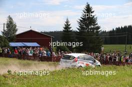 Max Vatanen (FIN) Maxime Vilmot (FRA), Ford Fiesta R2 28-31.07.2016. FIA World Rally Championship 2016, Rd 8, Rally Finland, Jyvaskyla, Finland.