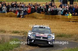 Sebastien Ogier (FRA)-Julien Ingrassia (FRA) Volkswagen Polo, Volkswagen Motorsport 18-24.08.2016 FIA World Rally Championship 2016, Rd 9, Rally Deutschland, Trier, Germany