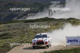 Gilbert Quentin (FRA) - Renaud Jamoul (BEL) Citroen DS3 R5 10-12.06.2016 FIA World Rally Championship 2016, Rd 6, Rally Italia Sardinia, Sardegna, Italy