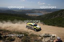 Frygies Turan (HUN) - Gabor Zsiros (HUN) Ford Fiesta R5, TurÃ¡n Motorsport EgyesÃ¼let 10-12.06.2016 FIA World Rally Championship 2016, Rd 6, Rally Italia Sardinia, Sardegna, Italy