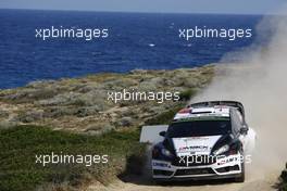 Ott Tanak (EST) - Raigo Molder (EST) Ford Fiesta WRC, Dmack WRT 10-12.06.2016 FIA World Rally Championship 2016, Rd 6, Rally Italia Sardinia, Sardegna, Italy