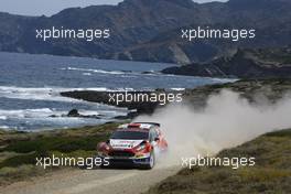Augusto M. Bestard Poletti (PRY) - Fernando V. Mendonca (PRY) Ford Fiesta R5 10-12.06.2016 FIA World Rally Championship 2016, Rd 6, Rally Italia Sardinia, Sardegna, Italy