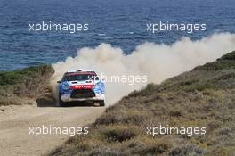 Pierre Louis Loubet (FRA) - Vincent Landais (FRA) Citroen DS3 R5 10-12.06.2016 FIA World Rally Championship 2016, Rd 6, Rally Italia Sardinia, Sardegna, Italy