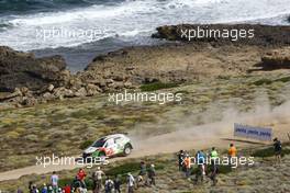 Armin Kremer (DEU) - Pimir Winklhofer (DEU) Skoda Fabia R5, Brr Baumschlager Rallye & Racing Team 10-12.06.2016 FIA World Rally Championship 2016, Rd 6, Rally Italia Sardinia, Sardegna, Italy