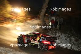 Felice Re (ITA) Mara Bariani (ITA), Citroen DS3 WRC 20-24.01.2016 FIA World Rally Championship 2016, Rd 1, Rally Monte Carlo, Monte Carlo, Monaco