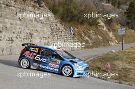 Elfyn Evans, Daniel Barrit (Ford Fiesta R5,  M-Sport World Rally Team), WRC2 Winners 20-24.01.2016 FIA World Rally Championship 2016, Rd 1, Rally Monte Carlo, Monte Carlo, Monaco