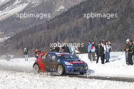 Jose Antonio Suarez, Candido Carrera, Peugeot 208 R5 20-24.01.2016 FIA World Rally Championship 2016, Rd 1, Rally Monte Carlo, Monte Carlo, Monaco