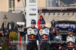 Andreas Mikkelsen ,Ola Floene (Volkswagen Polo R WRC, #9 Volkswagen Motorsport II) 20-24.01.2016 FIA World Rally Championship 2016, Rd 1, Rally Monte Carlo, Monte Carlo, Monaco