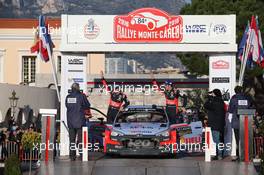 Thierry Neuville, Nicolas Gilsoul (Hyundai i20 WRC, Hyundai Motorsport) 20-24.01.2016 FIA World Rally Championship 2016, Rd 1, Rally Monte Carlo, Monte Carlo, Monaco