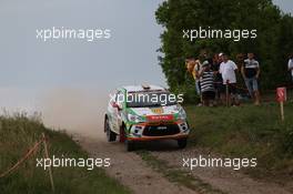 Simone Tempestini (ITA) Giovanni Bernachini (ITA), Citroen DS3 R3 Max 30.06-03.07.2016. World Rally Championship, Rd 7, Rally Poland, Mikolajki, Poland.
