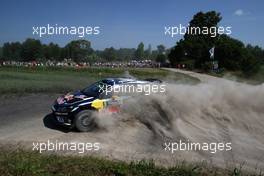 Andreas Mikkelsen (NOR)-Anders Jaeger (NOR) Volkswagen Polo, Volkswagen Motorsport II 30.06-03.07.2016. World Rally Championship, Rd 7, Rally Poland, Mikolajki, Poland.