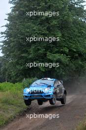 Eric Camilli (FRA)-Benjamin Veillas Ford Fiesta RS WRC, M‚ÄêSport World Rally Team 30.06-03.07.2016. World Rally Championship, Rd 7, Rally Poland, Mikolajki, Poland.