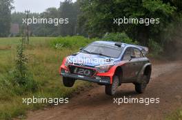Thierry Neuville (BEL)-Nicolas Gilsoul (BEL) Hyundai New i20 WRC, Hyundai Motorsport 30.06-03.07.2016. World Rally Championship, Rd 7, Rally Poland, Mikolajki, Poland.