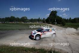 Quentin Gilbert  (FRA) - Renaud Jamoul (BEL) Citroen DS3 R5 30.06-03.07.2016. World Rally Championship, Rd 7, Rally Poland, Mikolajki, Poland.